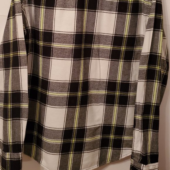 American Eagle classic fit, flannel long sleeve men shirt 100% cotton. - Picture 6 of 11